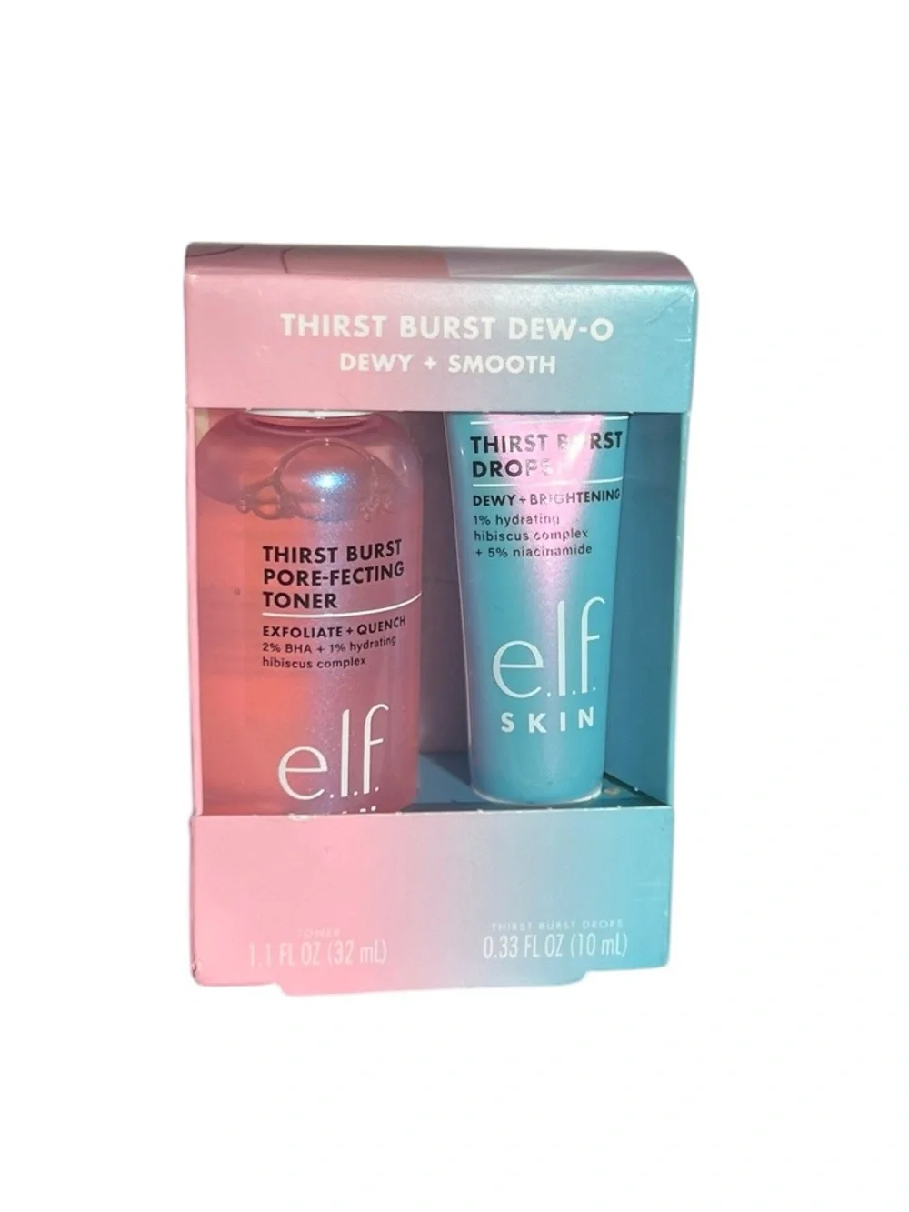Missoni Luxury Designer Travel Pouch (Like New) & e.l.f. SKIN Bundle Set (NIB)